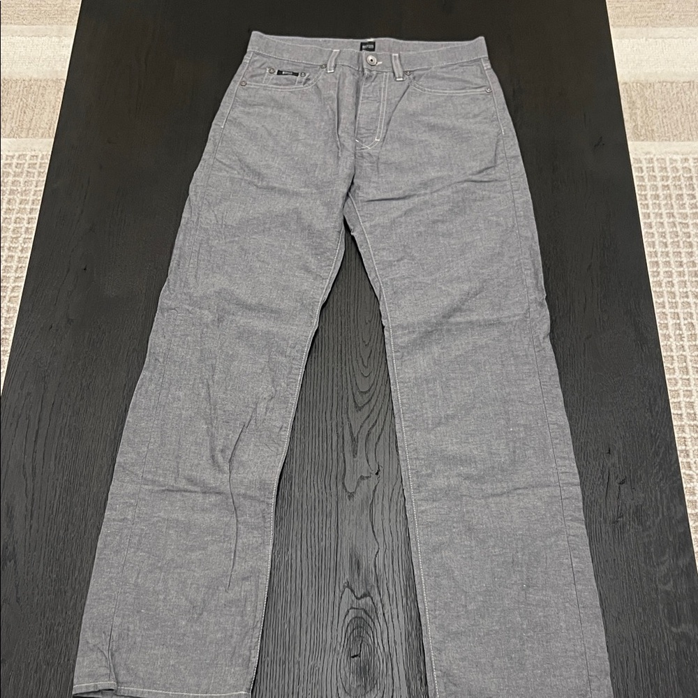 Hugo Boss Charcoal Corduroy Men's Trousers